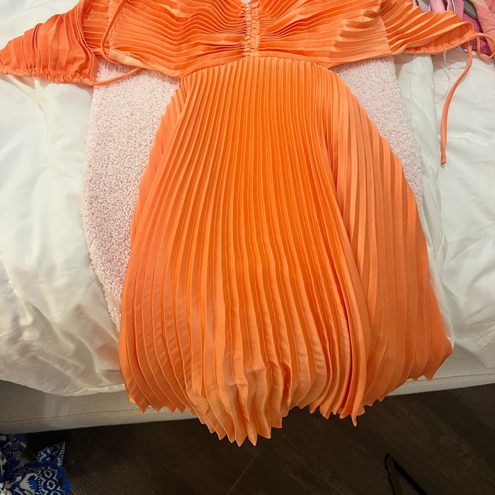 ALC orange dress
